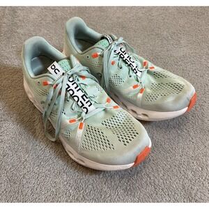 On Cloud Cloudsurfer Women's 10.5 Creek White Running‎ Athletic Gym